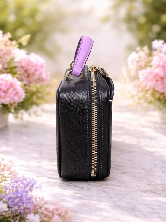 Kate Spade New York Vanity Cabana Dot Mini Top Handle Crossbody Bag EUC - Picture 5 of 8